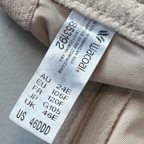 Wacoal Tan Underwire Size 46DDD Bra - Picture 11 of 13